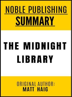 cover image of Summary of The Midnight Library by Matt Haig